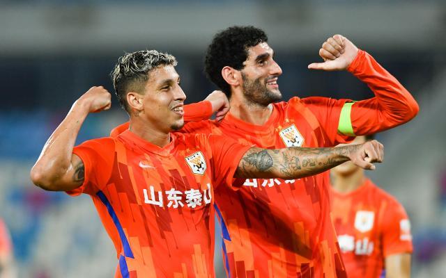 kaiyuntiyu平台-【中超】克雷桑梅开二度 泰山3比1海港积分追平三镇